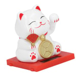 Solar Fortune Cat Creative Compact 2inch Solar Waving Cat Eco Friendly