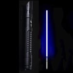 JLKJBH Luminous Sound Effect Lightsaber Rgb Toy Sword Props Gift Laser Sword, Metal Handle Lighting Toy