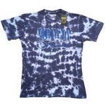 Nirvana Childrens/Kids Nevermind Wavy Logo Tie Dye T-Shirt - 5-6 Years