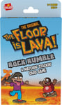 Goliath Games The Floor is Lava: Rock Rumble   A Matchin' Stackin' Card Game   K