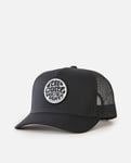 Rip Curl Mens Wetsuit Icon Snapback Trucker Cap - Black