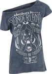 Alice in Wonderland Adventures In Wonderland T-Shirt blue