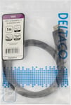 DELTACO USB-C - DP 1.4 cable, BiDirectional, 1m, black