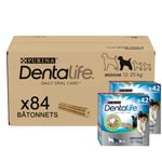 PURINA DENTALIFE MEDIUM | Friandises pour Chiens de Taille Moyenne | 84 Bâtonnets à Mâcher | Céréales |Maxi Pack | Lot de 2 x 966 g| 1,93 kg | Hygiène bucco-dentaire