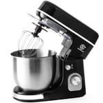 SUPERLEX Electric Food Stand Mixer with 5 L Bowl Beater Dough Hook & Whisk 1300W