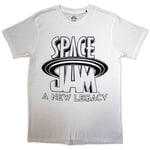 Space Jam  Unisex T-Shirt: Space Jam 2 B&W Logo (Small)