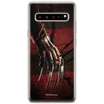 ERT GROUP mobile phone case for Samsung S10 original and officially Licensed Horror pattern Nightmare on Elm Street 002 optimally adapted to the shape of the mobile phone, case made of TPU