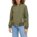 Levi's Women's Melanie Newport Bomber Jacket (Regular & Plus Size), Army Green, L