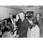 Artery8 US President Johnson Takes Oath Air Force 1 Photo Unframed Wall Art Print Poster Home Decor Premium