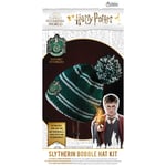 Harry Potter Slytherin Beanie / Bobble Hat Knit Kit