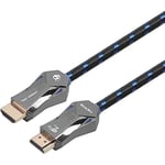 DeepGaming HDMI 2.1-kabel 48G High Speed HDMI-kabel 4K120Hz 8K60Hz, eARC Enhanced Audio Return, Dynamic HDR-kompatibel TV, Xbox,