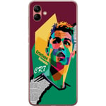 Samsung Galaxy A04 Genomskinligt Skal Ronaldo