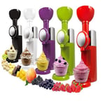 YRX Ice-Cream Full Automatic Mini Slush Machine Household Ice Cream Maker,Frozen Fruit Dessert Machine Fruit Ice Cream Machine Maker Milkshake Machine,Purple