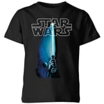 T-Shirt Enfant Sabre Laser Star Wars Classic - Noir - 5-6 ans