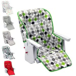 Housse d'assise pour chaise haute bébé enfant gamme Ptit - Ptit Pois - Monsieur Bébé