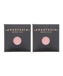 Anastasia Beverly Hills Womens Eyeshadow Single 1.7g - Ballet x 2 - NA - One Size