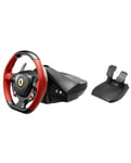 Thrustmaster Ferrari 458 Spider Noir, Rouge Volant + pédales Xbox One