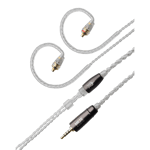 Meze sølvbelagt kabel MMCX - 2.5 mm 1,2 m kabel