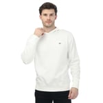 Gant Mens Regular Emb Archive Shield Hoodie in White material_cotton - Size 3XL