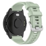 Garmin Fenix 7/5 / Instinct 2 / Forerunner 935/945 - Silikonrem 22mm - Mintgrön