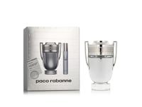 Paco Rabanne Invictus Gavesett - Mand - 120 Ml (Edt Spray 100Ml/Edt Spray 20Ml)