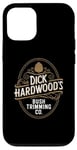 iPhone 12/12 Pro Dick Hardwood's Bush Trimming, Funny Company Landscaping Case