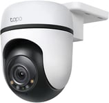 TP-Link Tapo C510W Caméra de Surveillance Extérieure 2K 360° WiFi - Vision Nocturne Couleur, Détection de Personne et Suivi de Mouvement, Alarme Personnalisable, Étanchéité IP65