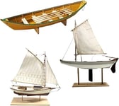 ModelExpo 1/24 Kit de démarrage pour maquette de bateaux en bois