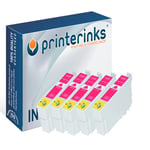 27XL T2713 Magenta Remanufactured Ink for WF-3620 WF-7710DWF WF-3620DWF - 5 Pack