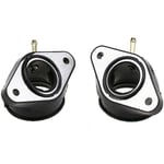 WJNIV Set med 2 förgasarinsugningshylsor kompatibla med Yamaha Virago XV400 500 535