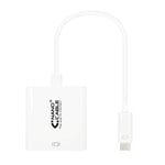 Monkey Ladder Convertisseur USB-C vers DVI-D (USB-C/M-DVI-D/H 24+1), Dual Link, Blanc