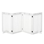 PawHut Pet Gate D06-085 750 x 2040 x 18 mm White