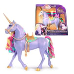 Poussette de poupée Spin master Licorne à fonctions Wildstar Unicorn Academy 28 cm