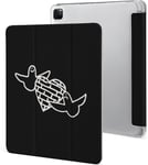 Étui Pour Ipad Pro 2021 Mark Gonzales 12,9 Pouces, Type Ordinateur Portable, Support À Trois Volets Avec Porte-Stylo, Veille/Réveil Automatique