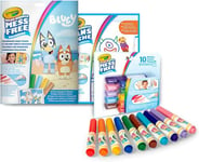 CRAYOLA - Color Wonder, Set Commodité Couleur Sans Tache, Thème Bluey, Activités Créatives pour Enfants, âge 3,4,5 Ans