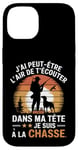 Coque pour iPhone 14 Cadeau idée Drôle Chasseur Homme Chasseur Humour Chasse