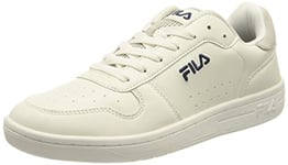 FILA Homme NETFORCE II X CRT Basket, White-Gray Violet, 40 EU