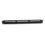 Patch Panel 19" 1U Krone CAT6 UTP 24 Portar