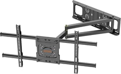 TV Wall Bracket Mount WHYFONE Long Reach TV Wall Bracket with 650mm Smooth Tilt