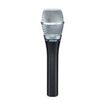 Shure SM86-LC Cardioid Condenser Vocal Microphone,Black