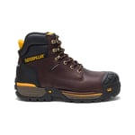 Caterpillar Excavator LT 6" Waterproof Composite Toe Work Boot Men 7 Espresso