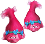 Princesse Poppy Coussin Tête 38cm Film les Trolls Original Officiel