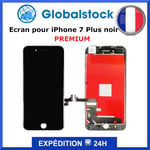 Ecran LCD + vitre tactile pour iPhone 7 Plus noir + Outils