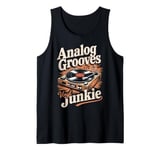 Analog Grooves Retro Record Player for Vinyl Junkies Tank Top