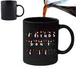 Stranger Things - Friend's Don't Lie Magic Morphing Mug 311,8 gram à café en céramique Tasse à thé