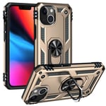 Apple iPhone 13 Mini Military Armour Case Gold