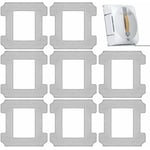 Lot de 8 chiffons de nettoyage lavables en microfibre W1 Pro - Kit d'accessoires pour robot aspirateur de fenêtre Ecovacs Winbot W1 W1 Pro Series