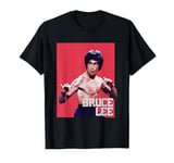 Bruce Lee Claw Marks Fighting Pose Poster T-Shirt