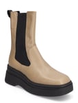 Carla Shoes Chelsea Boots Beige VAGABOND