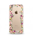 Coque Iphone 7 Iphone 8 Fleur 14 liberty rose transparent